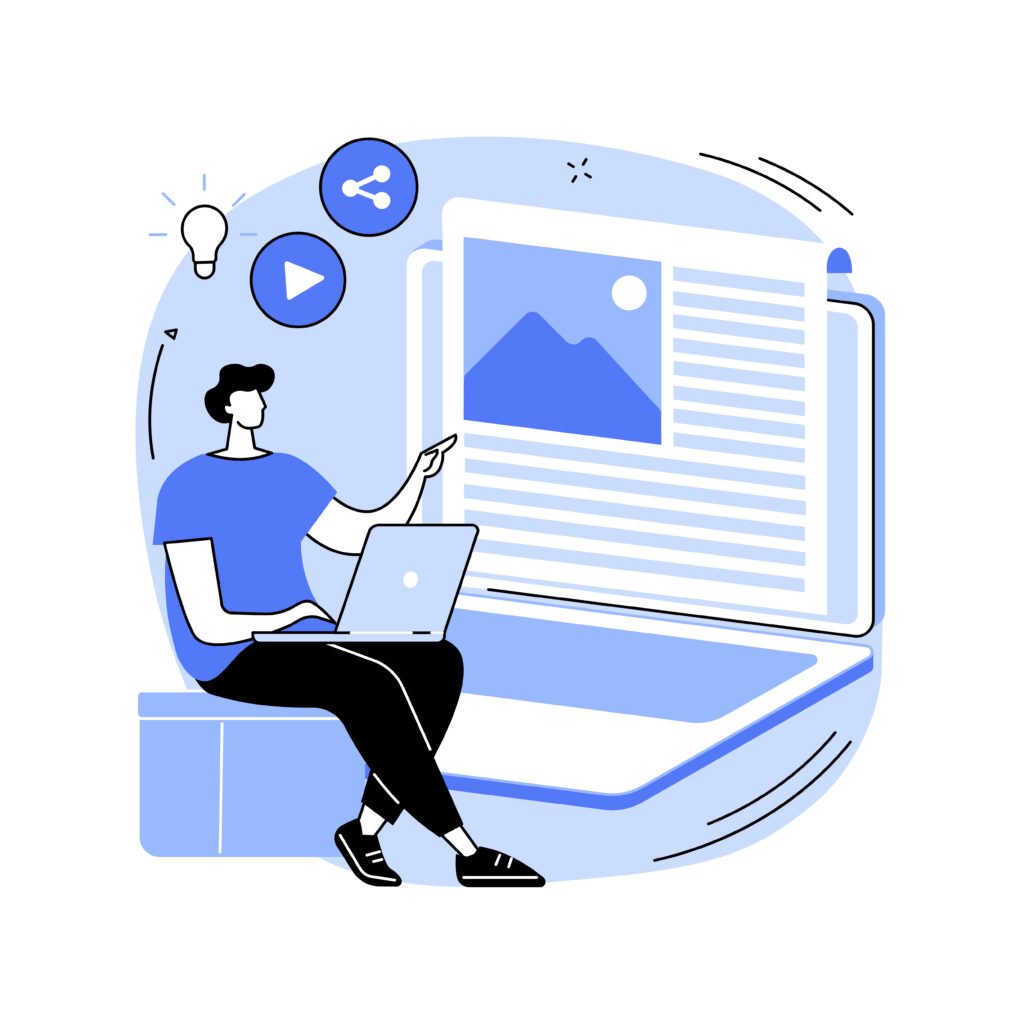 illustration for ai content creation strategy